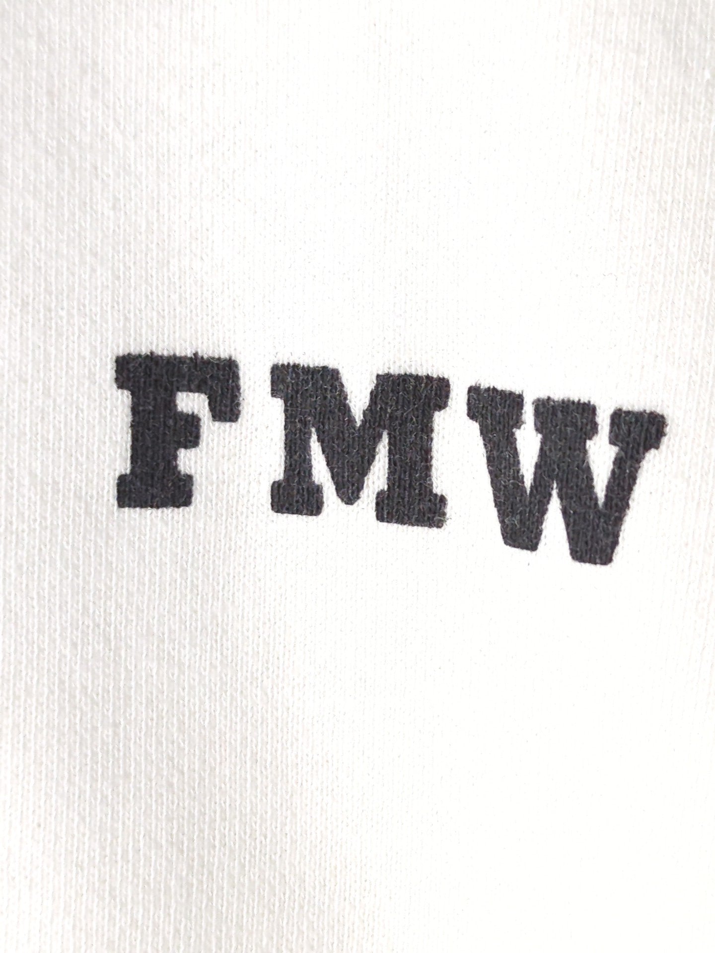 FMW「1st ANNIVERSARY」トレーナー(ホワイト)