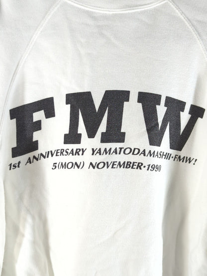 FMW「1st ANNIVERSARY」トレーナー(ホワイト)