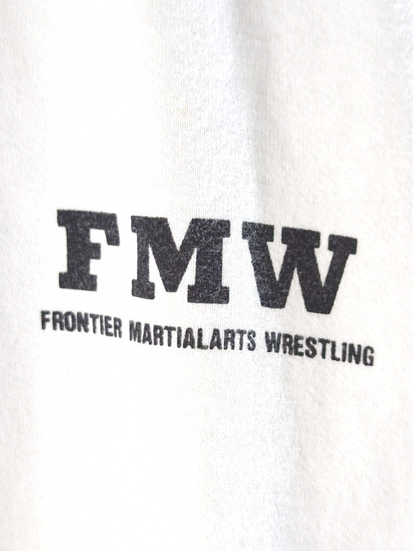 FMW ロゴトレーナー(ホワイト)