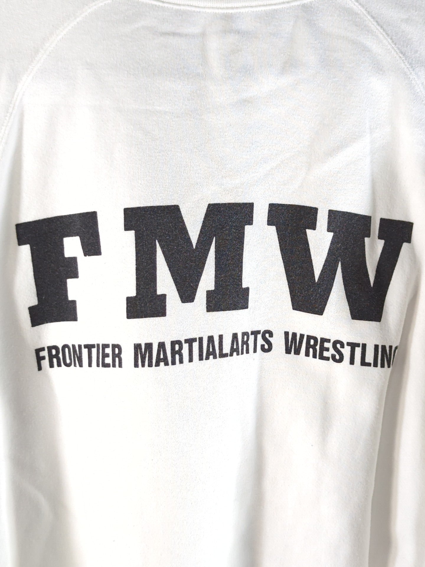FMW ロゴトレーナー(ホワイト)
