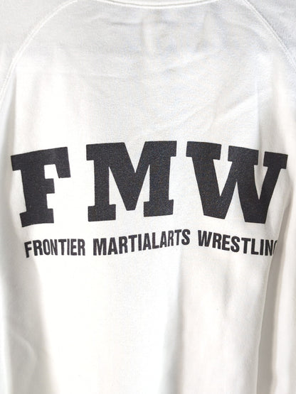 FMW ロゴトレーナー(ホワイト)
