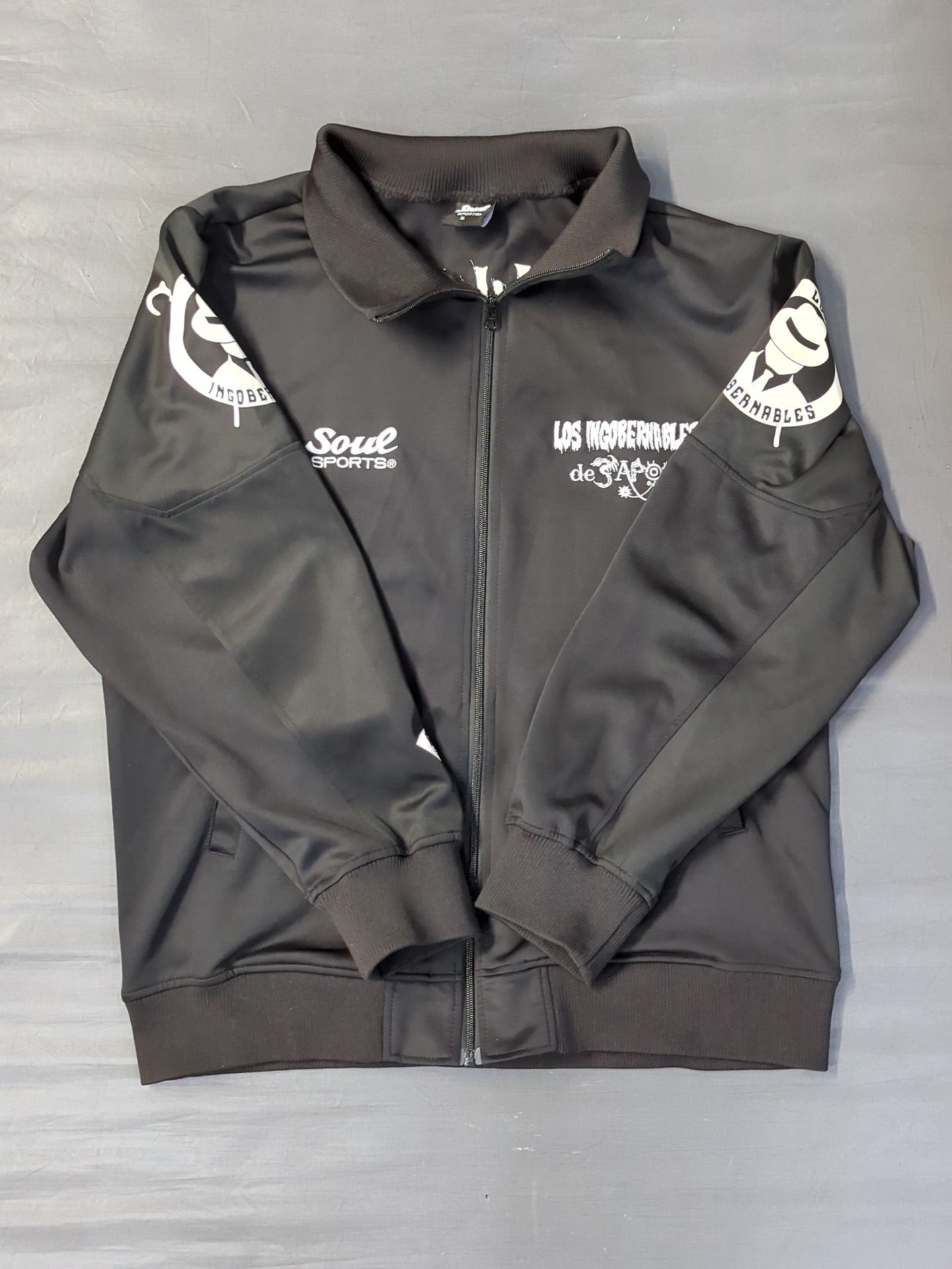 L・I・J×SOUL セットアップジャージ(ブラック×ホワイト)