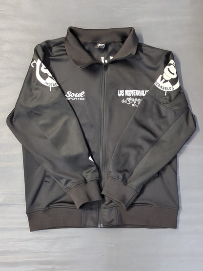 L・I・J×SOUL セットアップジャージ(ブラック×ホワイト)