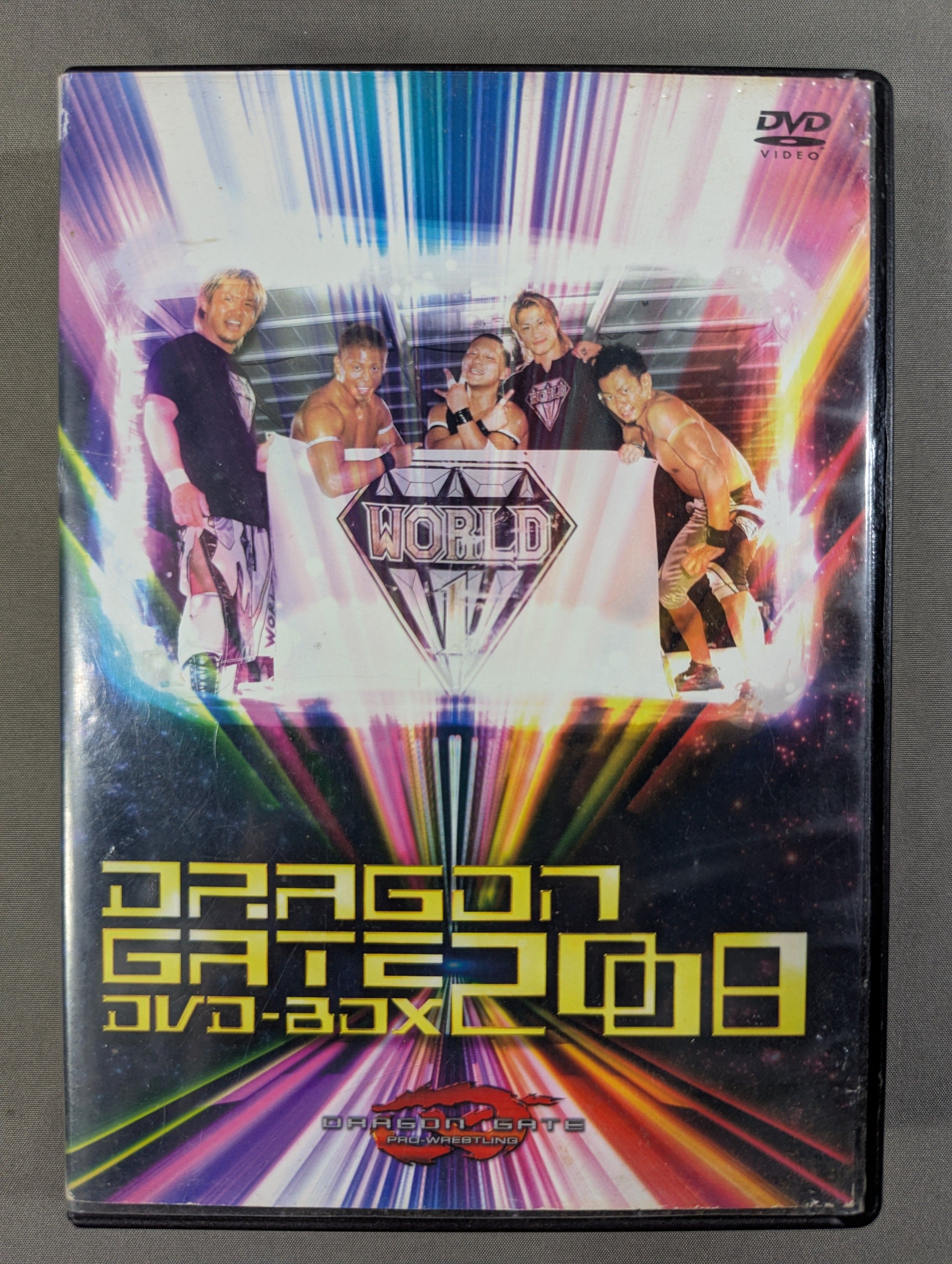 DRAGON GATE 2008 DVD-BOX ☆東日本大震災復興支援チャリティDVD-BOX