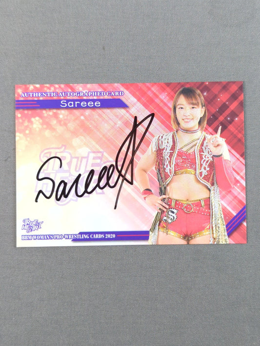 2020 BBM Sareee 公式サインカード