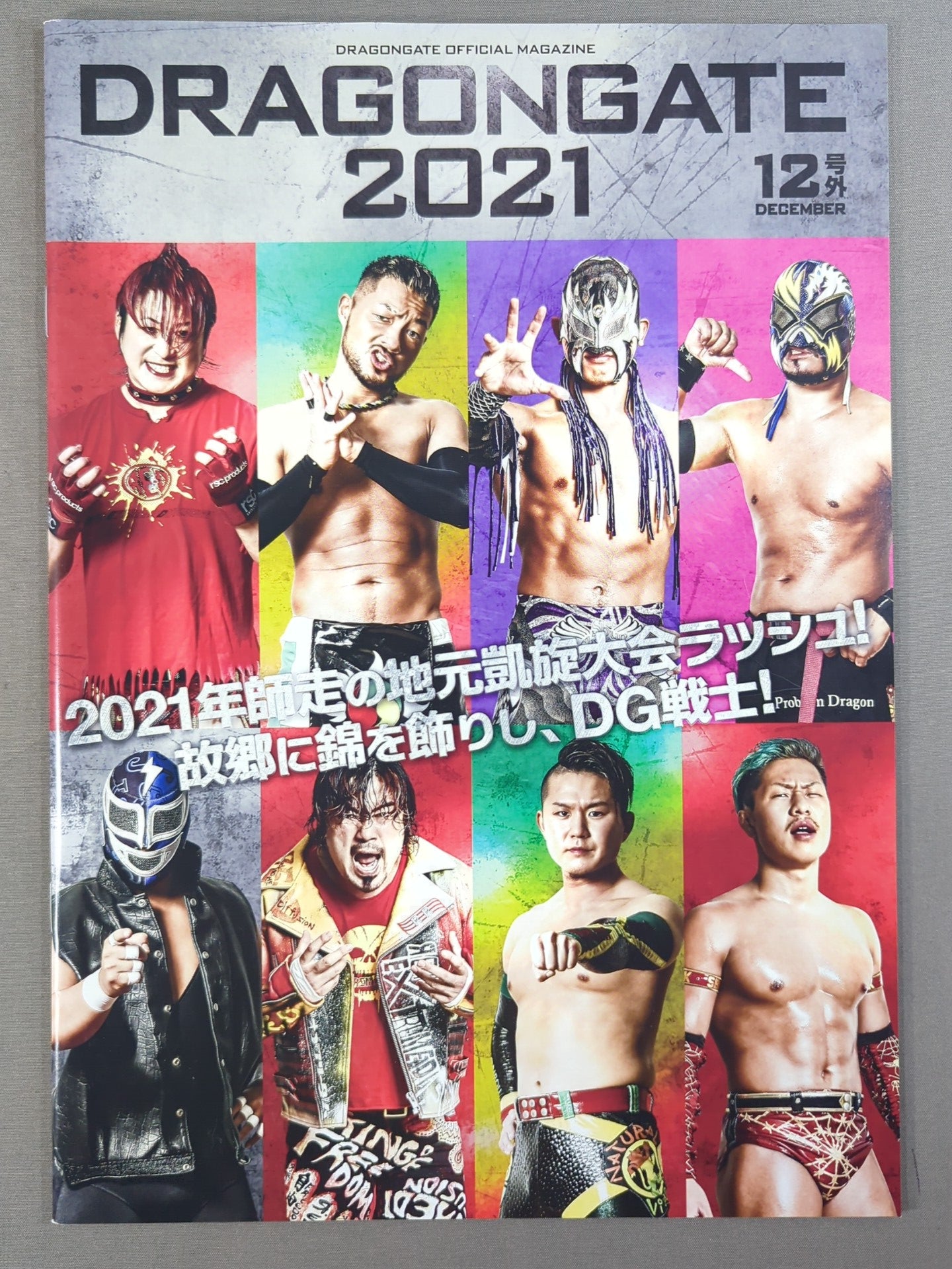 2021 Dragon Gate Official Magazine December Extra Issue
