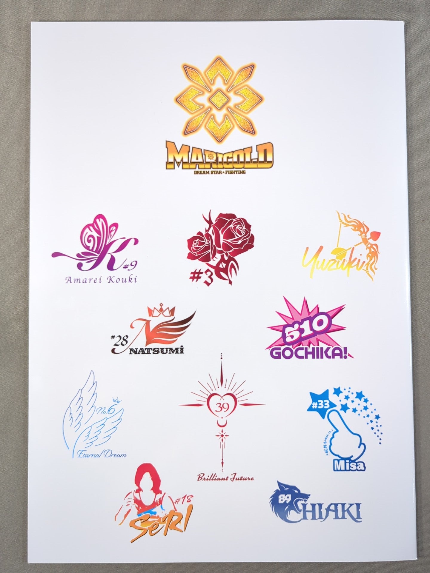 マリーゴールド / MARIGOLD GUIDE BOOK Vol.8 NEW YEAR'S GOLDEN GARDEN