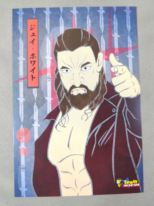 ジェイ・ホワイト 浮世絵風 ポストカード (非売品)