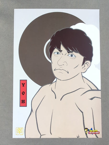 YOH 浮世絵風 ポストカード (非売品)