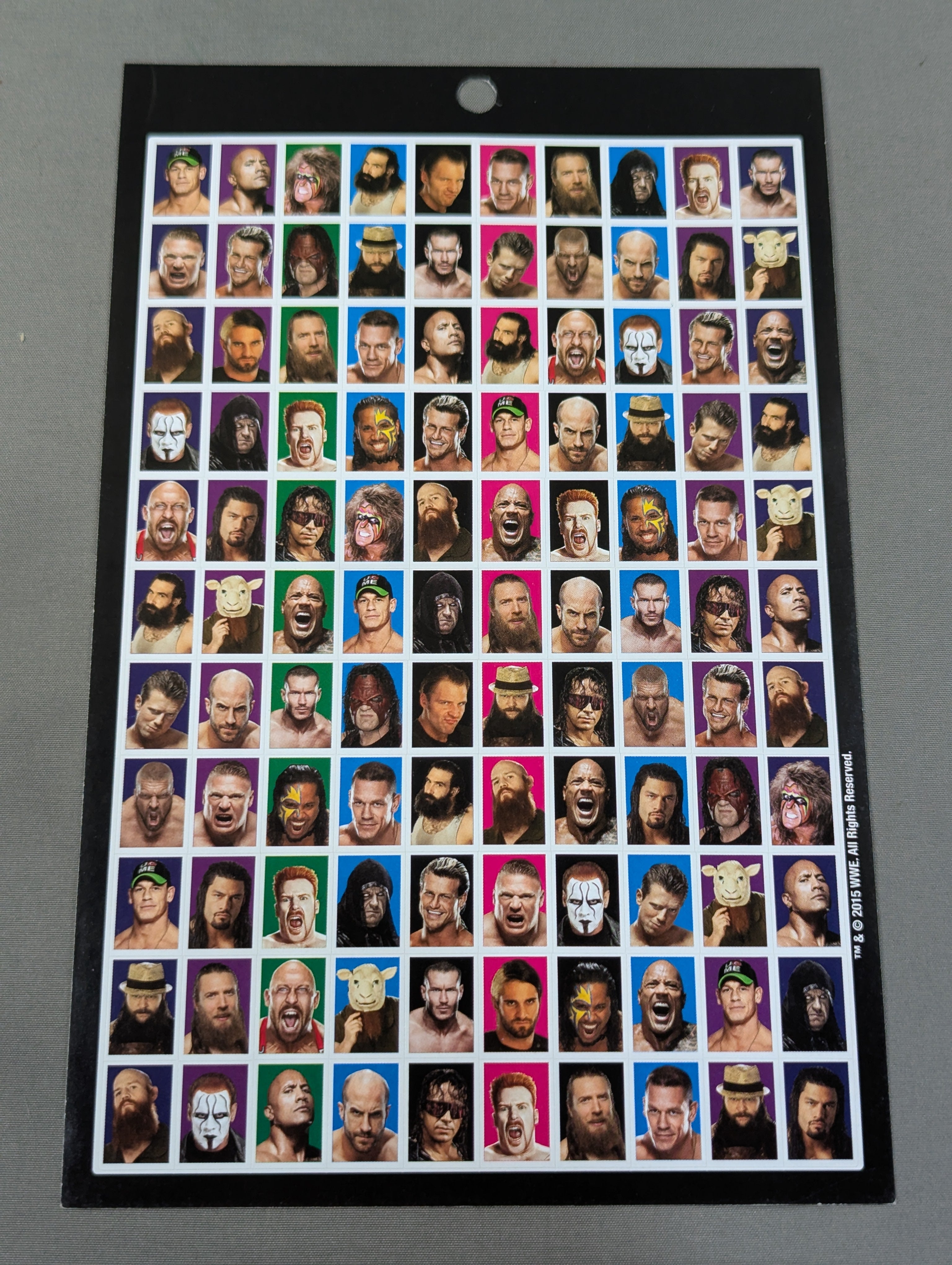 【激レア・限定品】WWEスーパースター Abemaステッカー　フルコンプセット WWE SUPERSTARS ステッカーシート – 闘道館