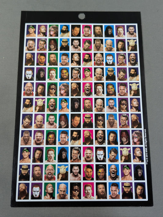 WWE SUPERSTARS ステッカーシート