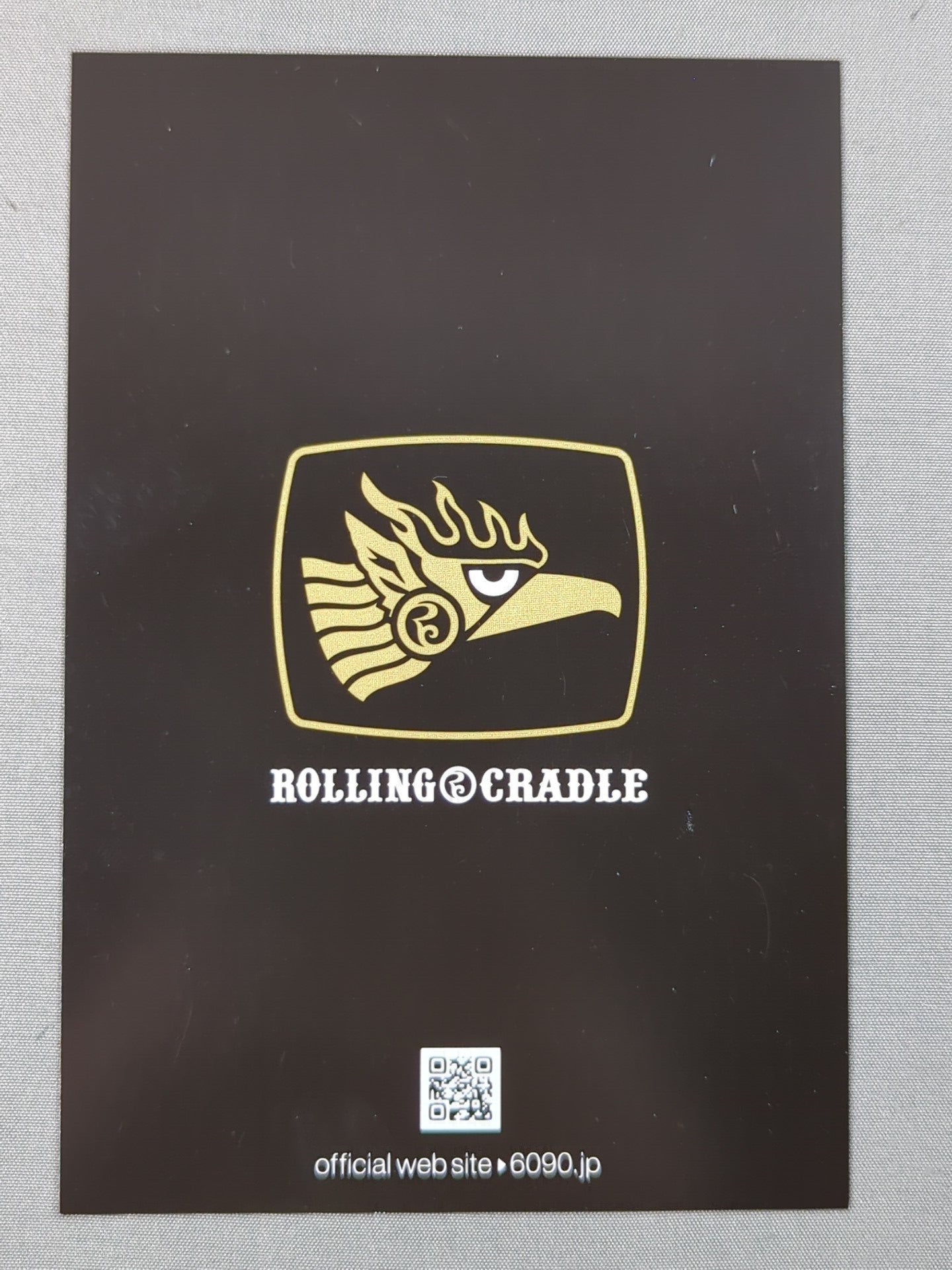 ☆非売品☆ エル・デスペラード×ROLLING CRADLE ポストカード(黒) – 闘道館