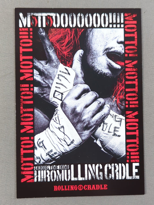 高橋ヒロム×ROLLING CRADLE ポストカード