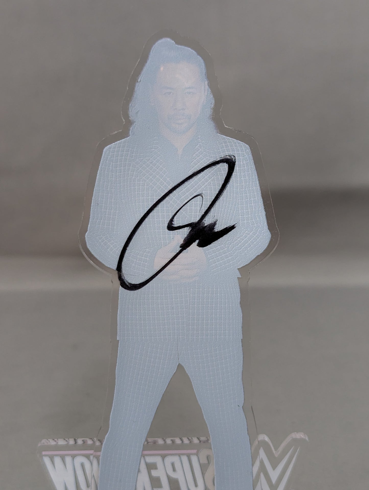 【直筆サイン入り】中邑真輔 2024 WWE SUPERSHOW アクリルスタンド