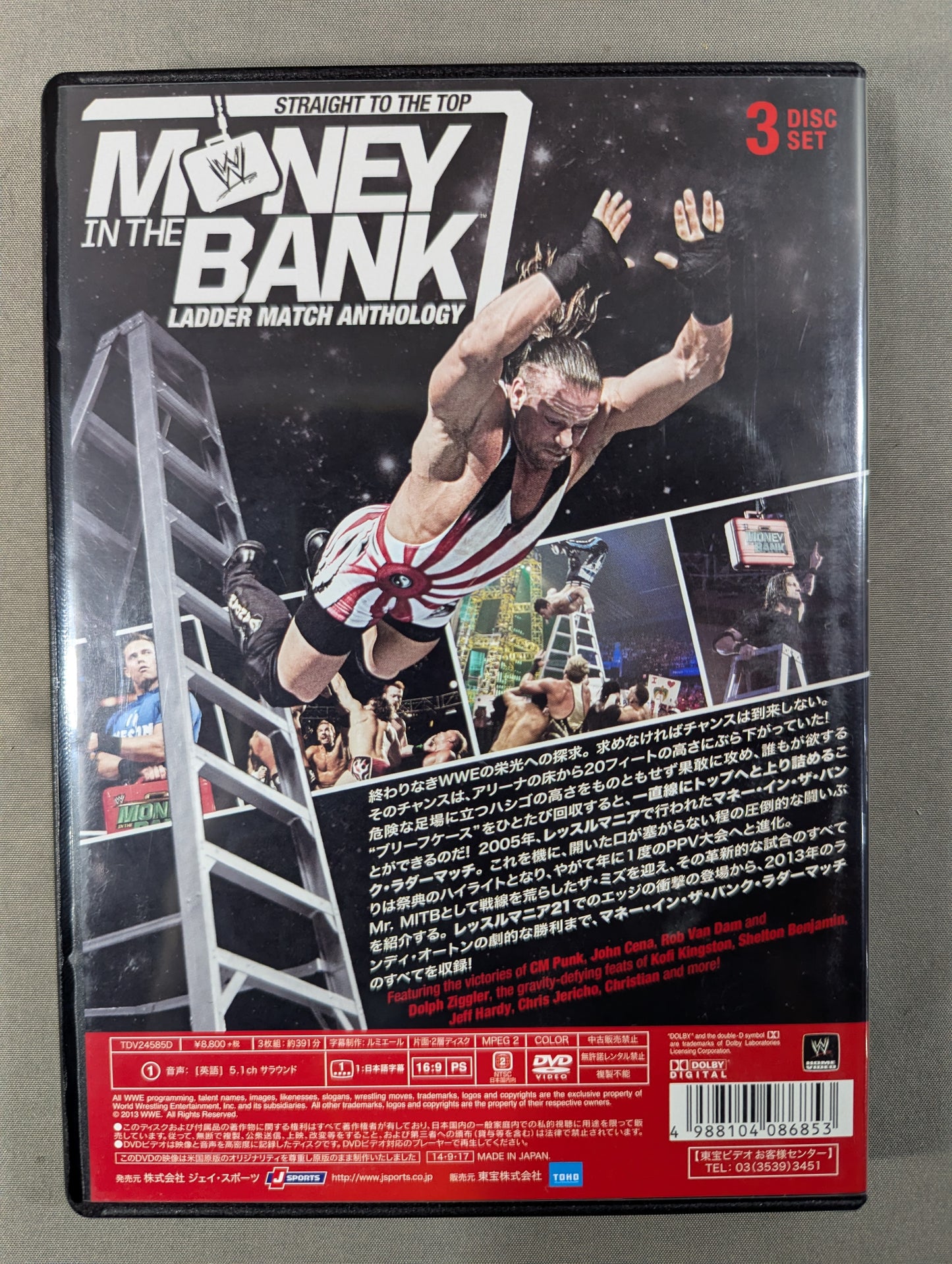 WWE ストレート・トゥ・ザ・トップ マネー・イン・ザ・バンク・ラダー・マッチ