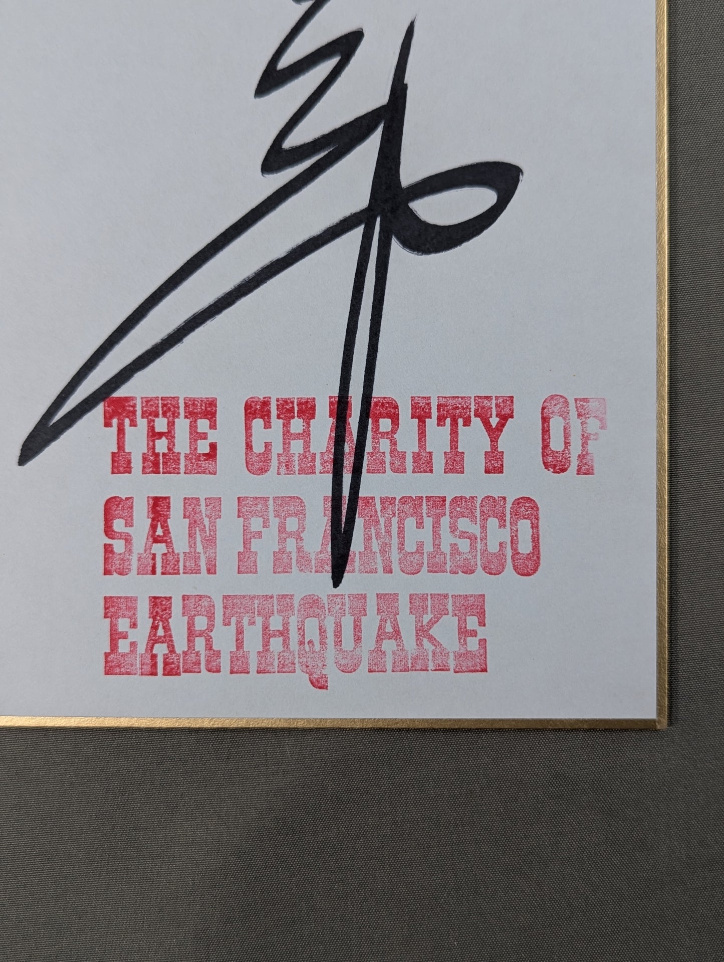★ Brother-in-law duo ★ Giant Baba & Rasher Kimura (89 Real World Tag League ) Shikishi ( Autograph board ) )