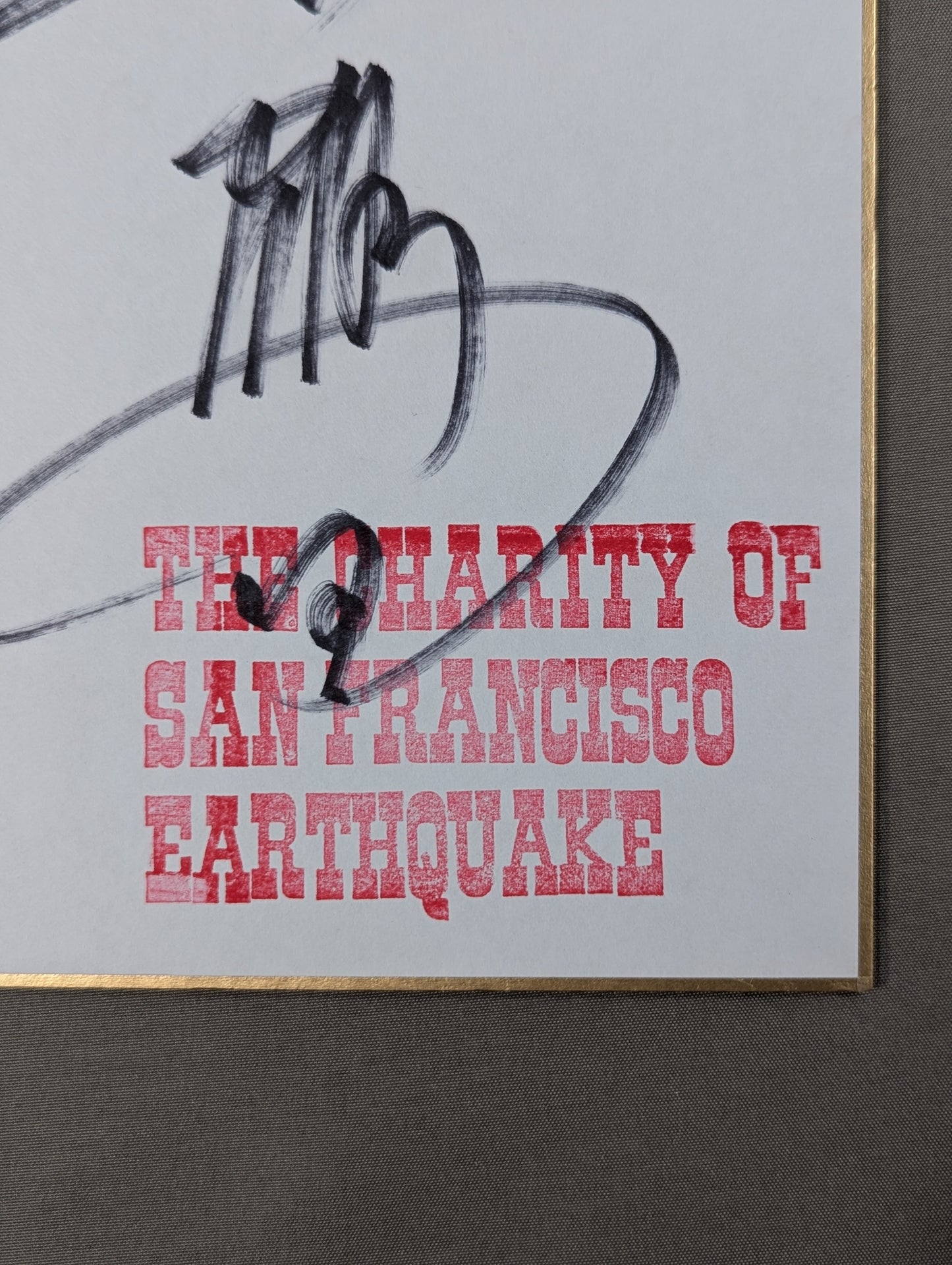 ★ Olympic duo ★ Jumbo Tsuruta & Yoshiaki Yatsu (89 Real World Tag League Shikishi ( Autograph board ) )