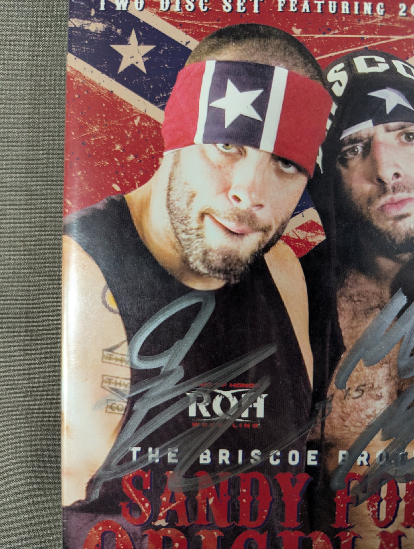 ★ジェイ・ブリスコ＆マーク・ブリスコ 直筆Wサイン入り★  THE BRISCOE BROTHERS: SUNDAY FORK ORIGINALS