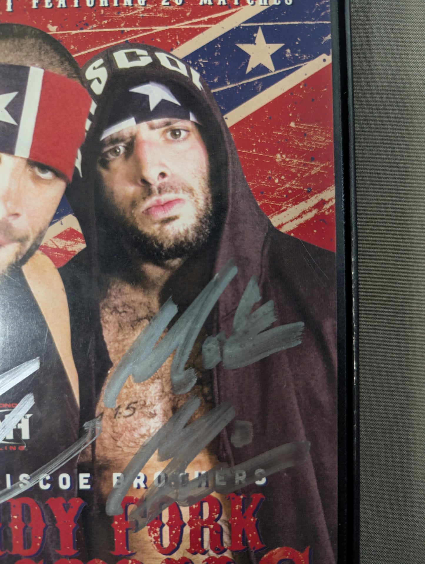 ★ジェイ・ブリスコ＆マーク・ブリスコ 直筆Wサイン入り★  THE BRISCOE BROTHERS: SUNDAY FORK ORIGINALS