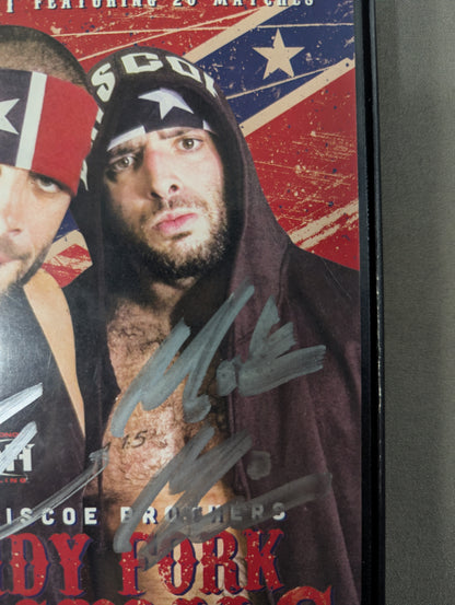 ★ジェイ・ブリスコ＆マーク・ブリスコ 直筆Wサイン入り★  THE BRISCOE BROTHERS: SUNDAY FORK ORIGINALS