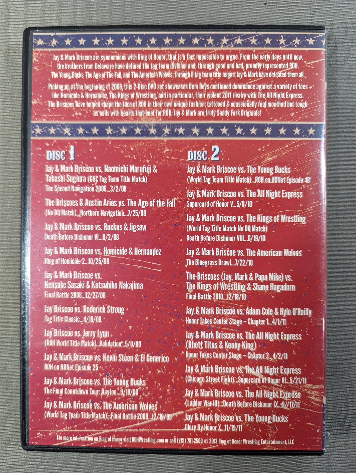 ★ジェイ・ブリスコ＆マーク・ブリスコ 直筆Wサイン入り★  THE BRISCOE BROTHERS: SUNDAY FORK ORIGINALS