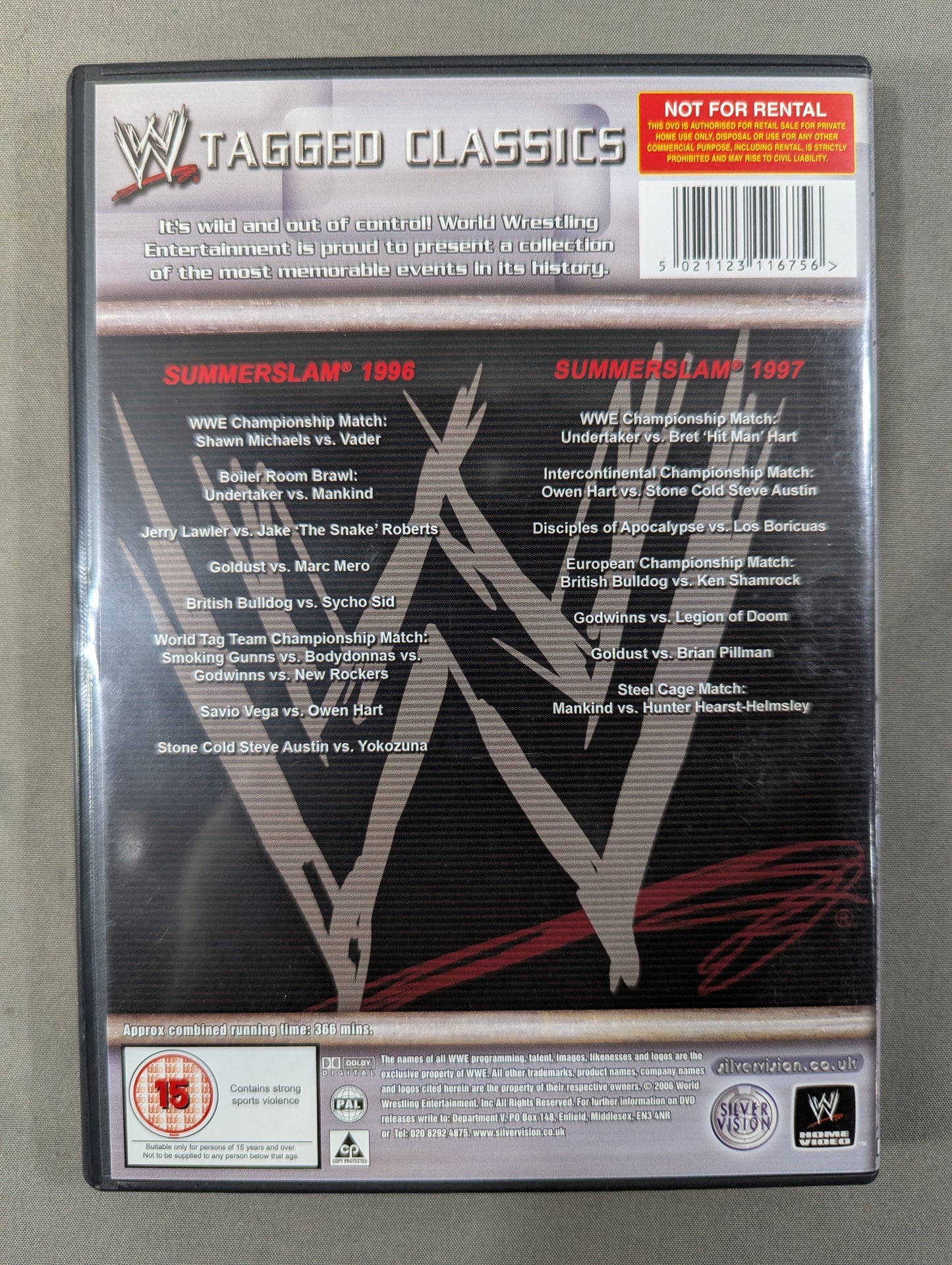 ★WWE TAGGED CLASSICS★ IN YOUR HOUSE 9＆10