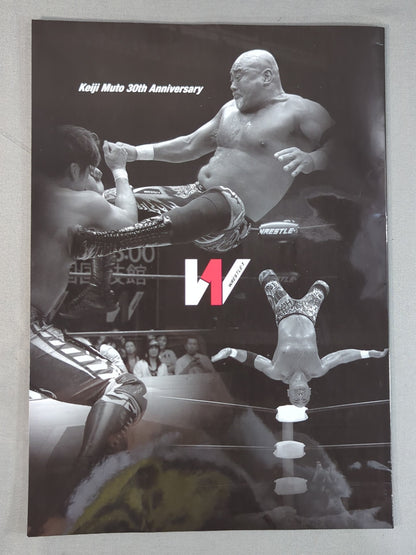 【直筆サイン入り】WRESTLE-1 武藤敬司デビュー30周年記念大会 HOLD OUT