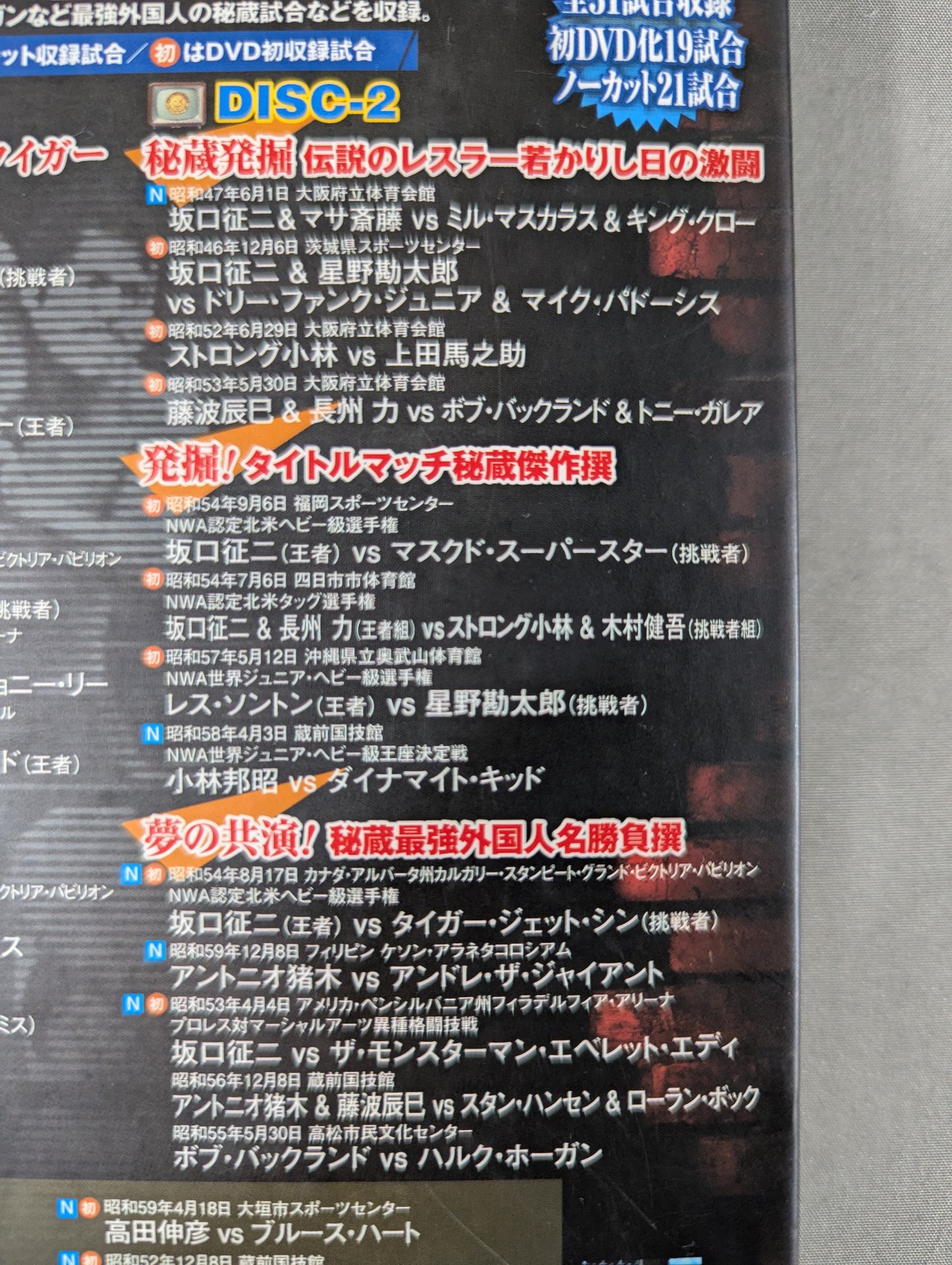 World Pro-wrestling anthology