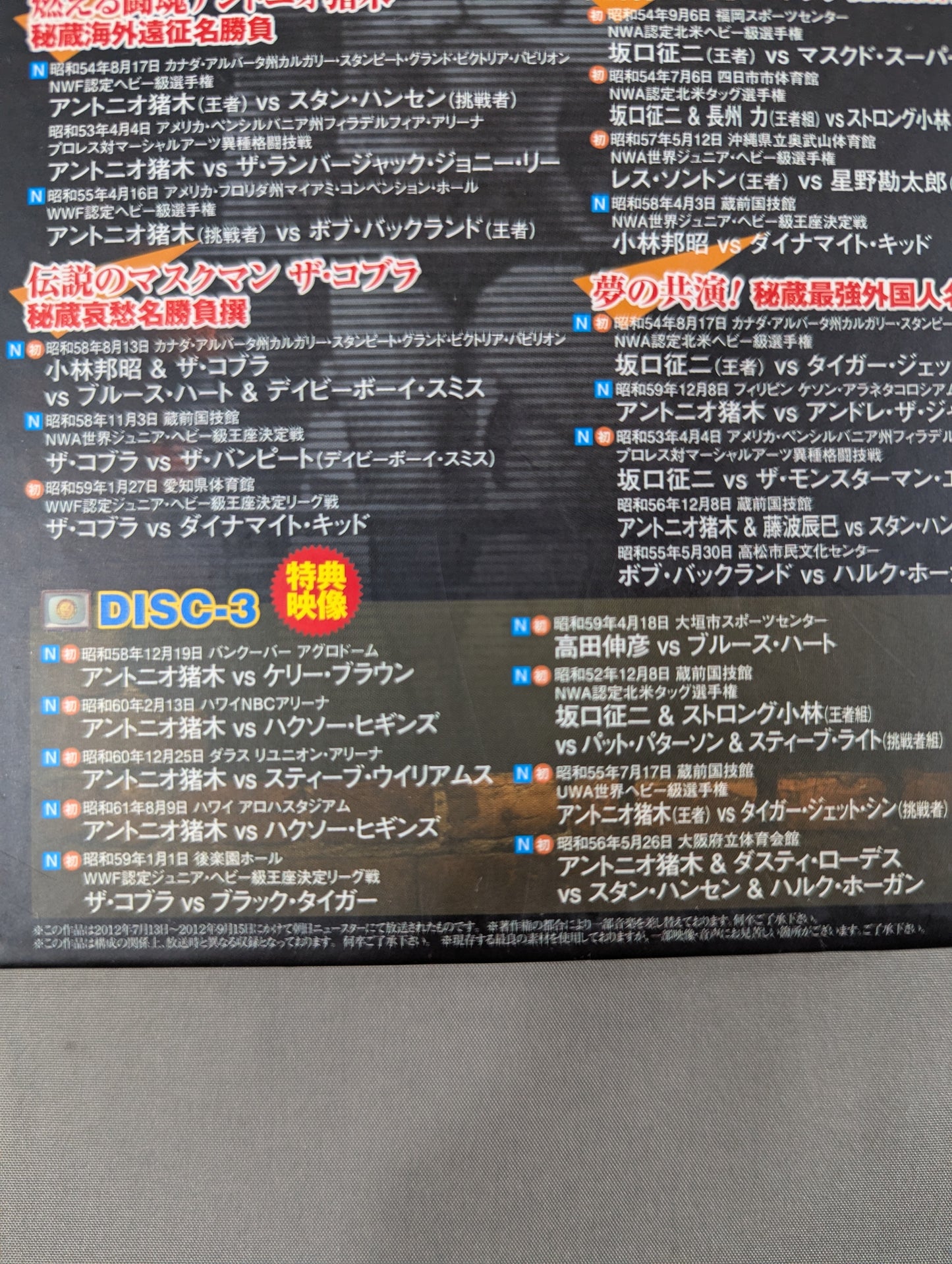 World Pro-wrestling anthology