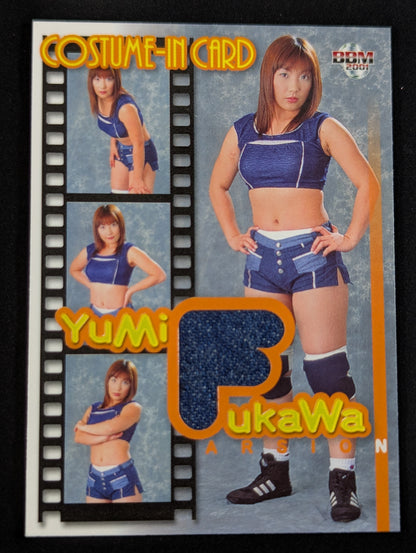 2001 BBM trading card magazine Yumi Fukawa  Official Costume Card