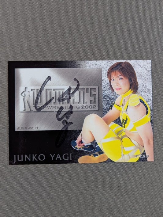 2002 未来蜂 八木淳子 公式サインカード