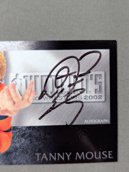 2002 未来蜂 タニーマウス 公式サインカード