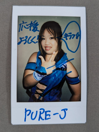 2018 BBM 藤ヶ崎矢子 公式チェキカード