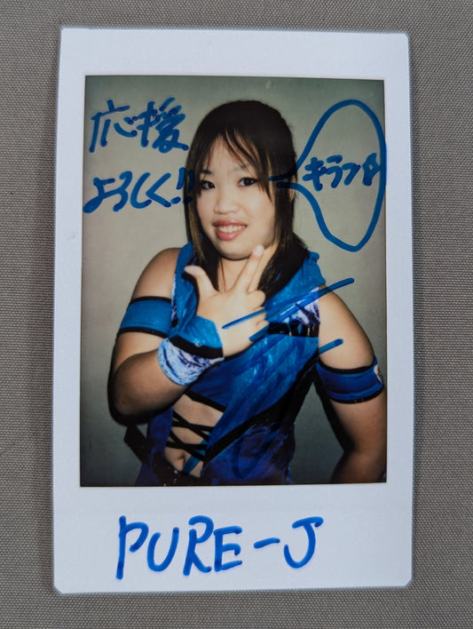 2018 BBM 藤ヶ崎矢子 公式チェキカード