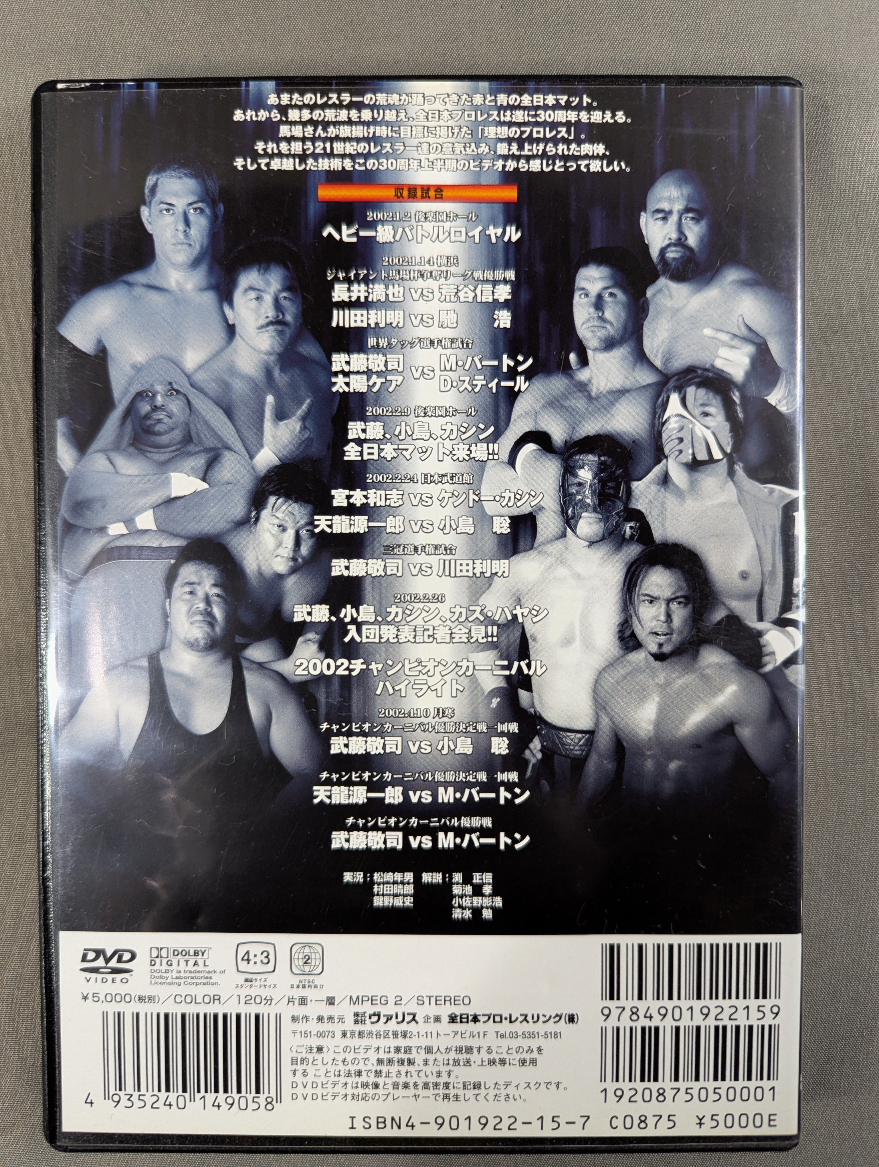 2002 全日本プロレス 上半期総集編 Part.1 – 闘道館