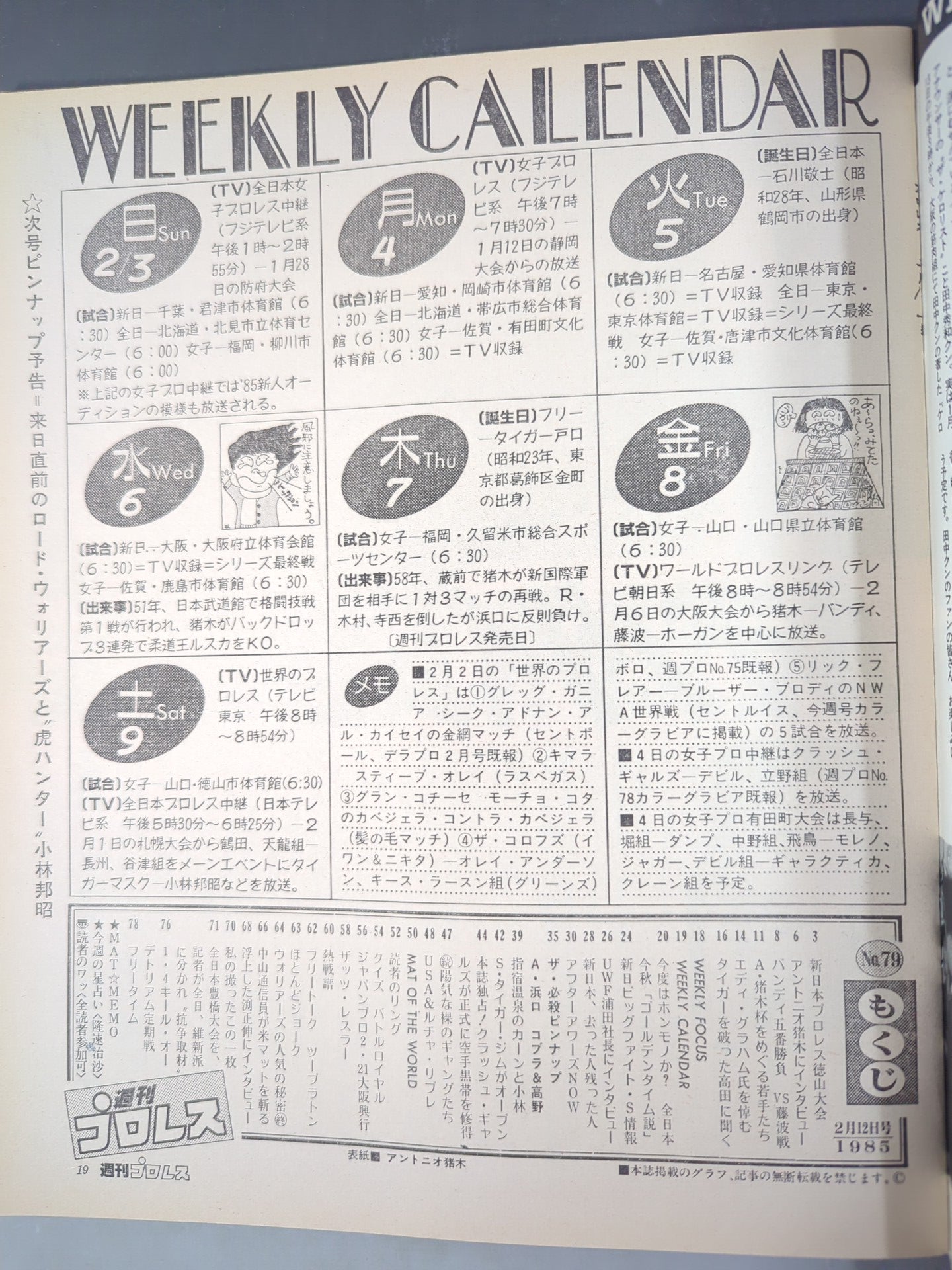 Weekly Pro Wrestling 79