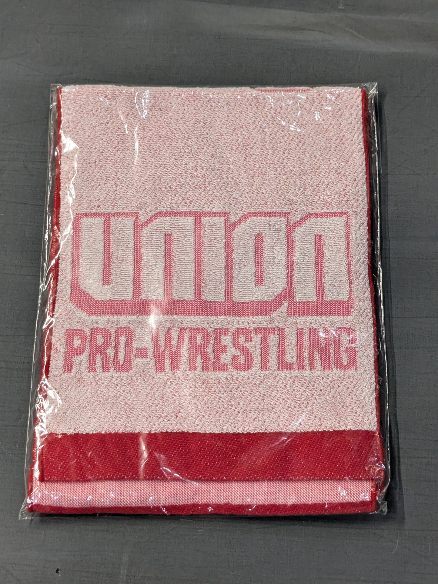 ユニオンプロレス ロゴ スポーツタオル①
