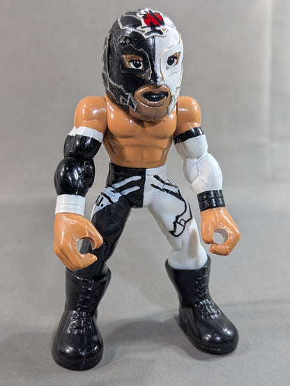 BUSHI  (Mexican figures, white× black)
