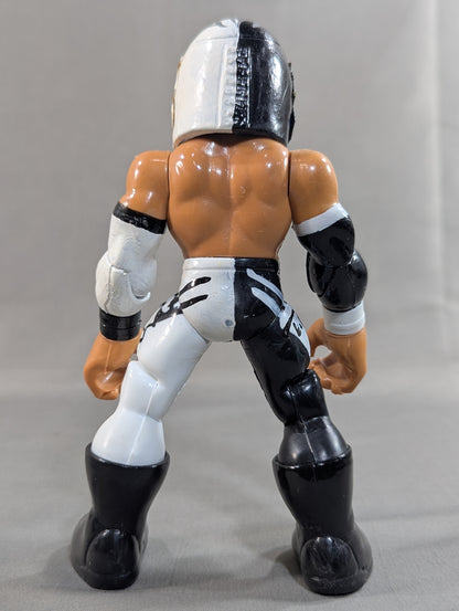 BUSHI  (Mexican figures, white× black)