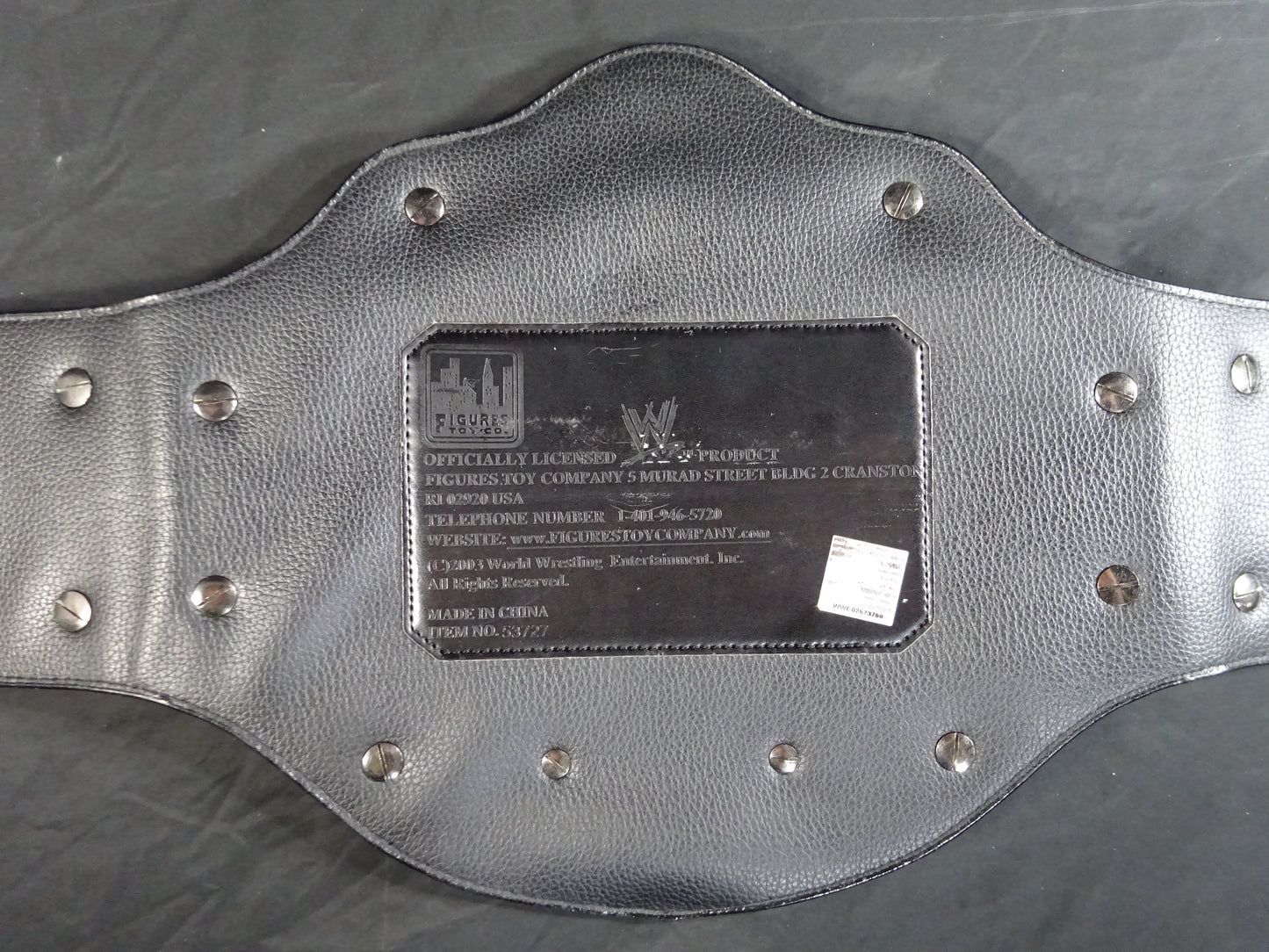 World Heavyweight Championship Belt (BIG GOLD)