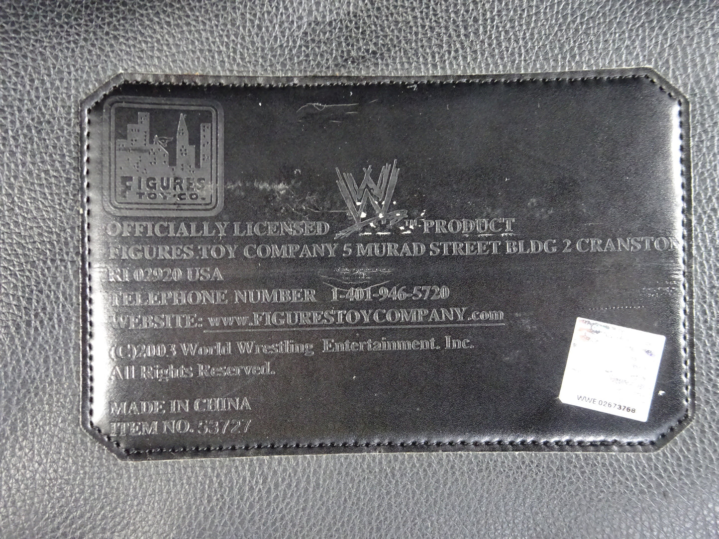 World Heavyweight Championship Belt (BIG GOLD)