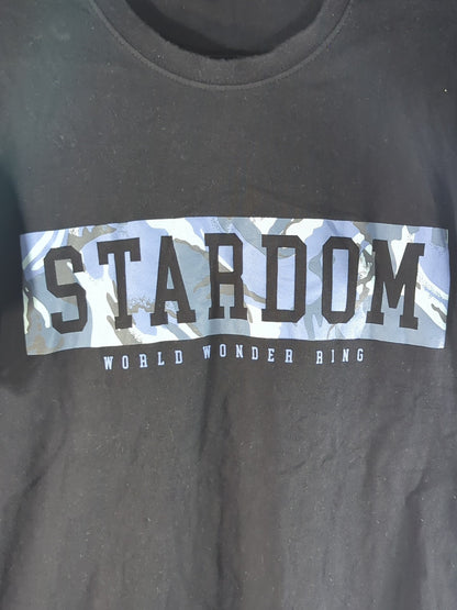 スターダム×アベイル Tシャツ(ブラック)