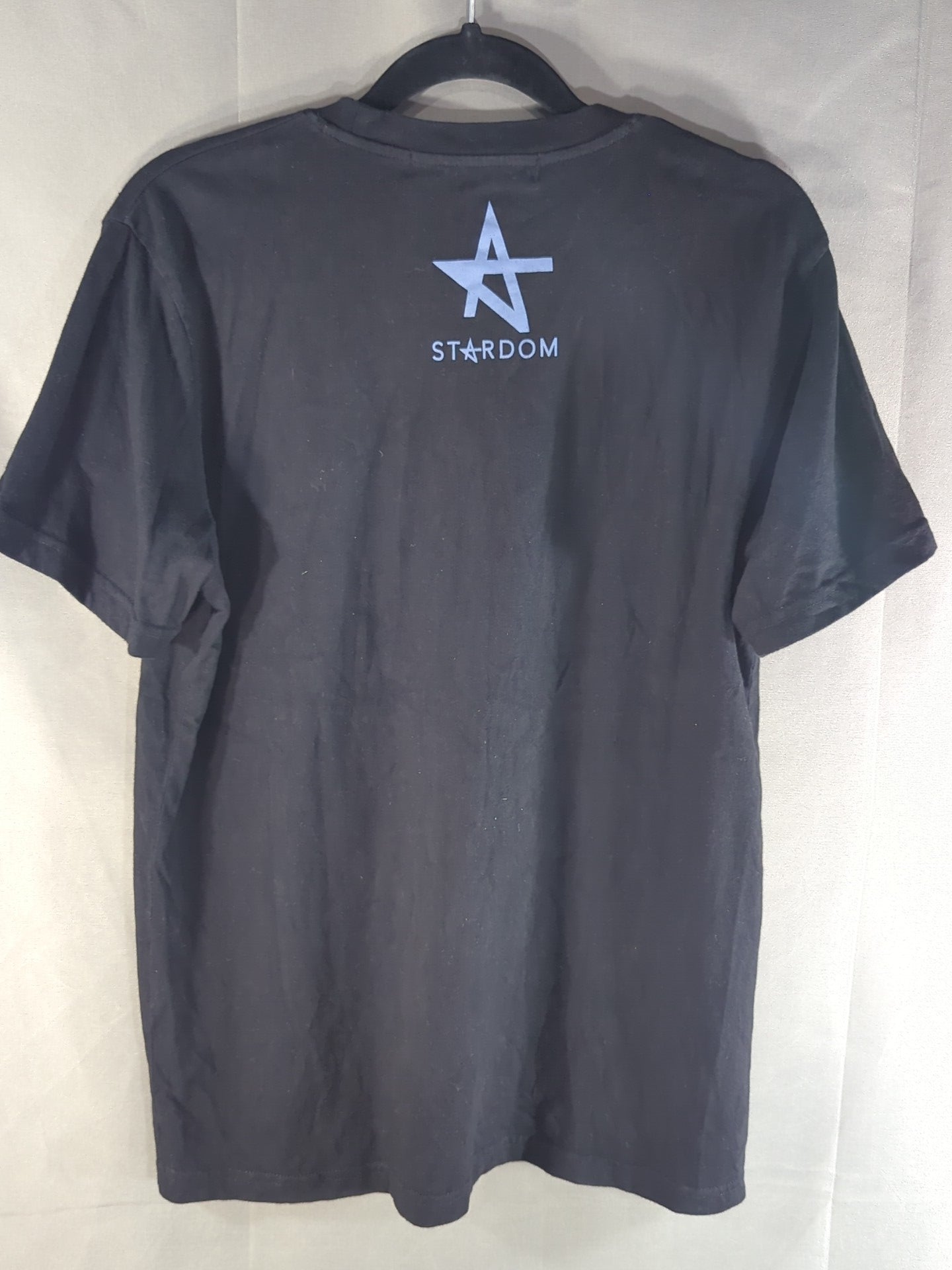 スターダム×アベイル Tシャツ(ブラック)