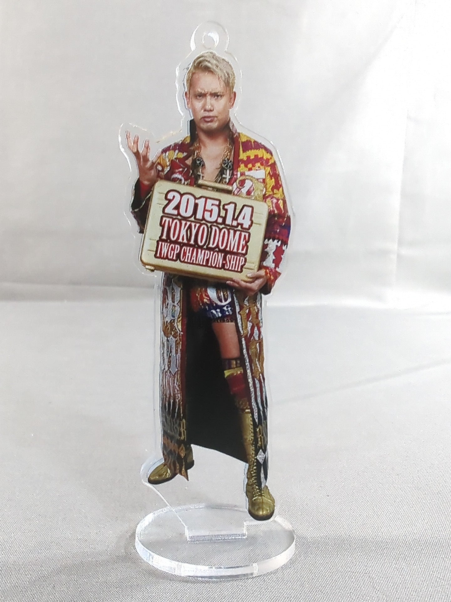 オカダ・カズチカ フィギュアシートキーホルダー – 闘道館