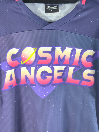 COSMIC ANGELS Dry Mesh Unit T-Shirt (Navy)