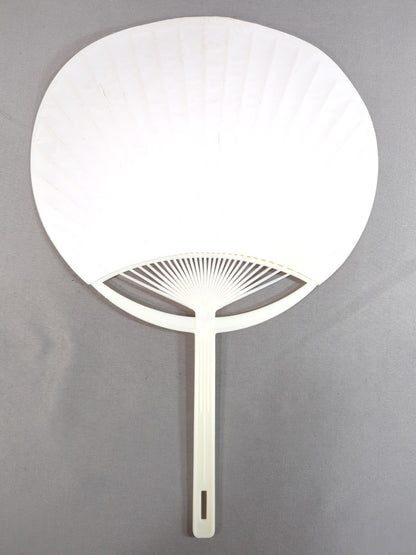 【Osamu Nishimura  hand signed autograph 】New Japan Pro Wrestling  "20th Anniversary"Uchiwa (paper fan) 