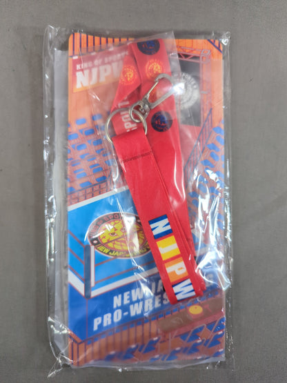 New Japan Pro Wrestling  Lion Mark  Ticket holder ('18 Red)