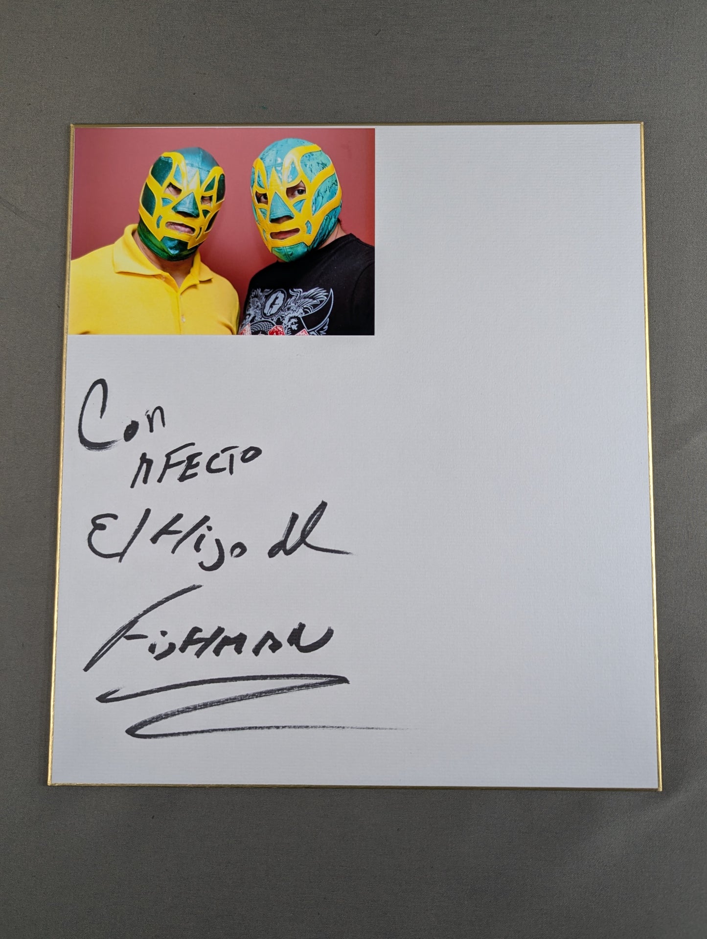 エル・イホ・デ・フィッシュマン(ブロマイド貼付)