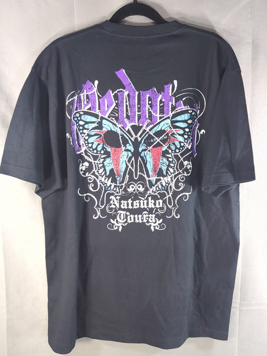 Natsuko Tora  "BUTTERFLY FACE" T-Shirt