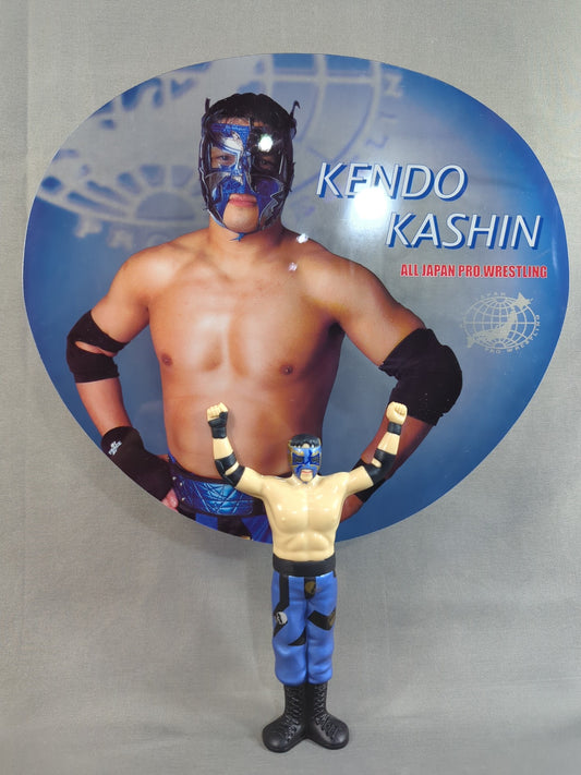 Kendo Kashin Figure Uchiwa (paper fan)